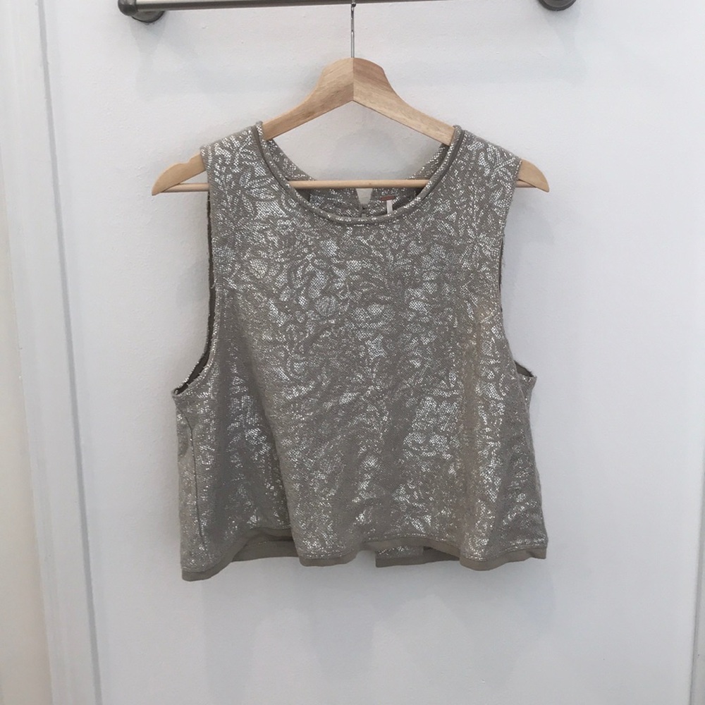 Free People open back Top